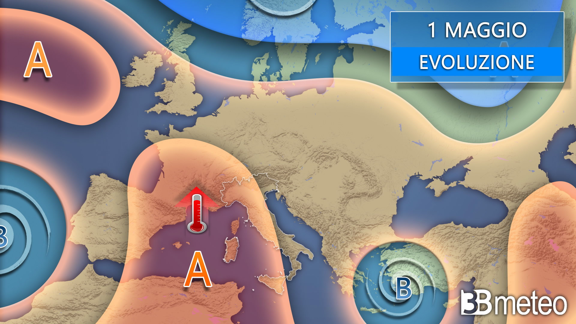 3bmeteo: anticipo d’estate sul ponte del 1° maggio