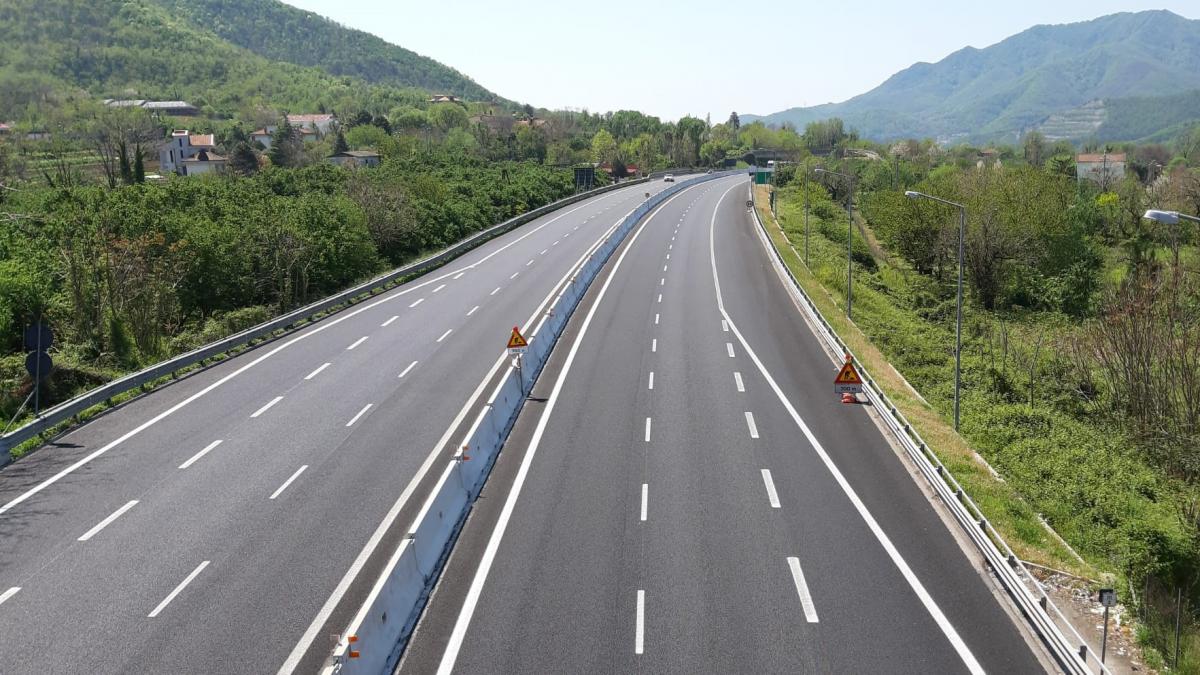 Anas: nuova fase per l’installazione delle barriere spartitraffico sul raccordo autostradale 2 “di Avellino”