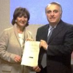 il soprintendente Miccio con Mariella Pasca