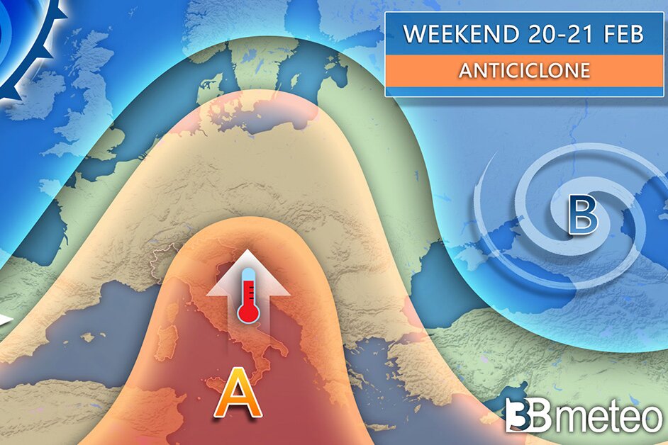 Meteo: assaggio di primavera dal weekend, arriva l’anticiclone africano